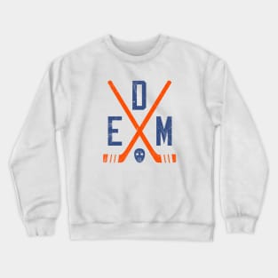 EDM Retro Sticks - White Crewneck Sweatshirt